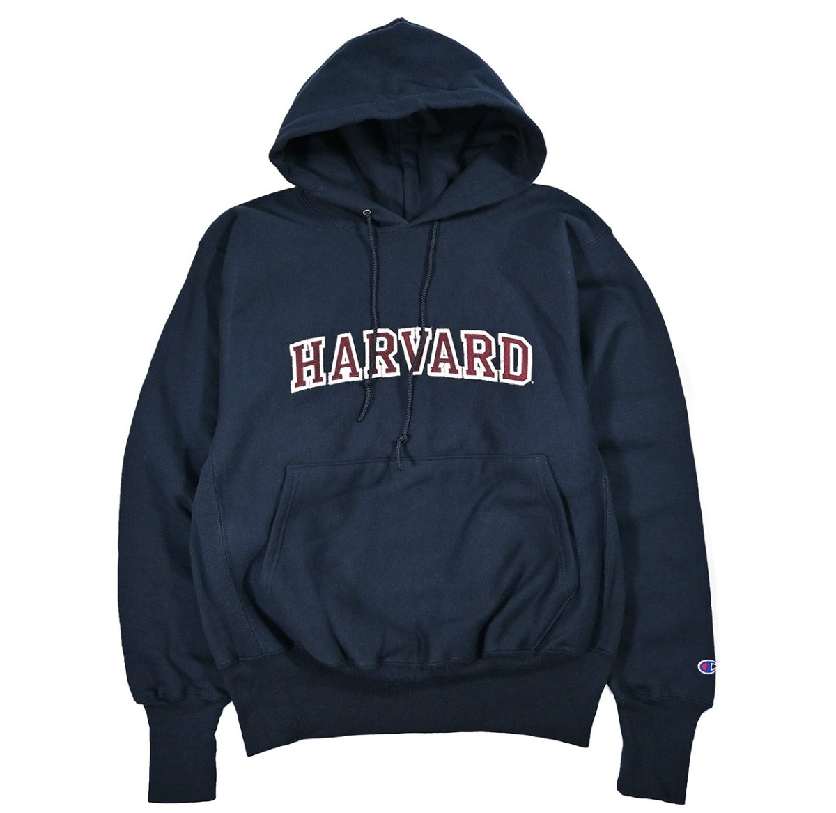 画像1: Deadstock Champion Reverse Weave Sweat Hoodie "Harvard" (1)
