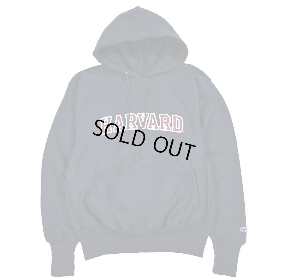 画像1: Deadstock Champion Reverse Weave Sweat Hoodie "Harvard" (1)