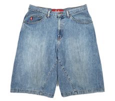 画像1: Used Guess Jeans Denim Shorts (1)