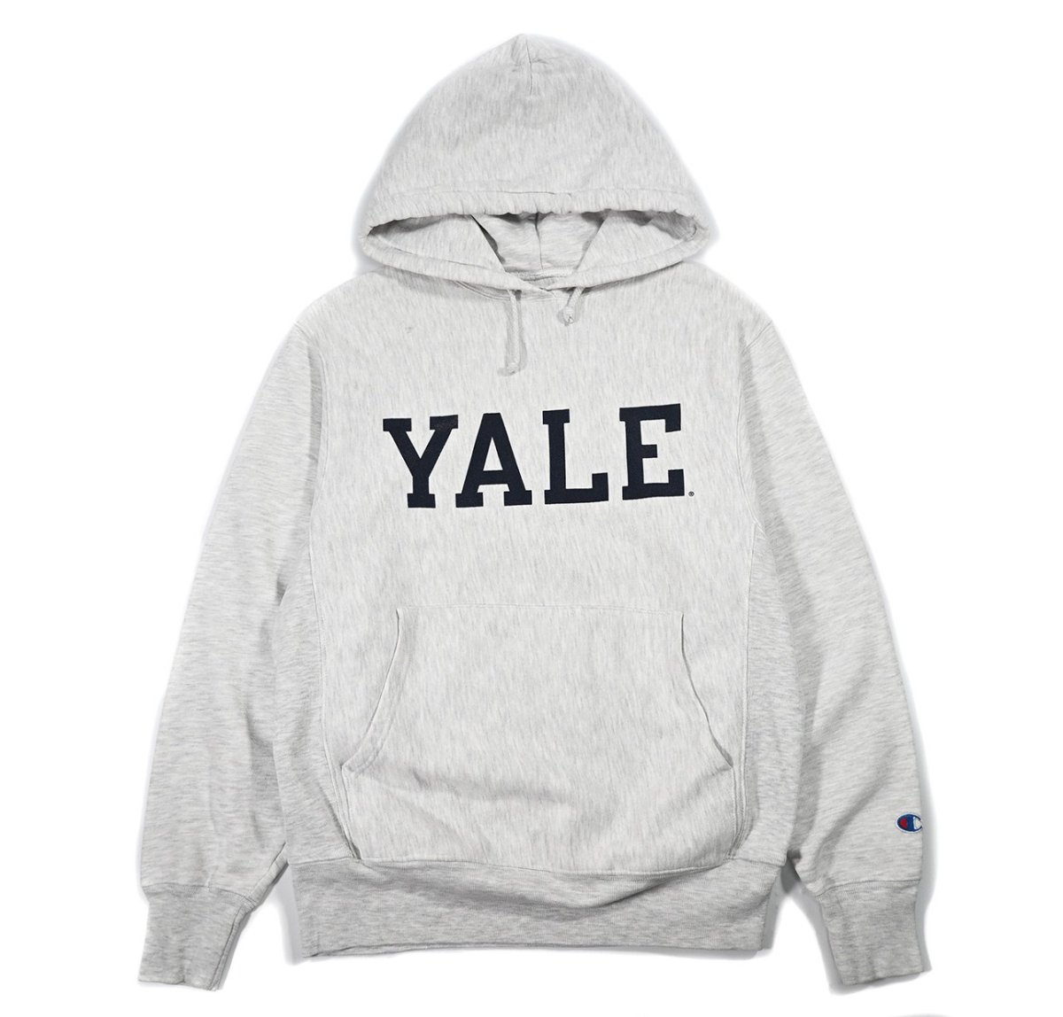 画像1: Used Champion Reverse Weave Sweat Hoodie "Yale" (1)