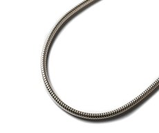 画像1: Italian Silver Bracelet Snake #001 (1)