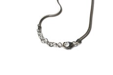 画像3: Italian Silver Bracelet Snake #002 (3)