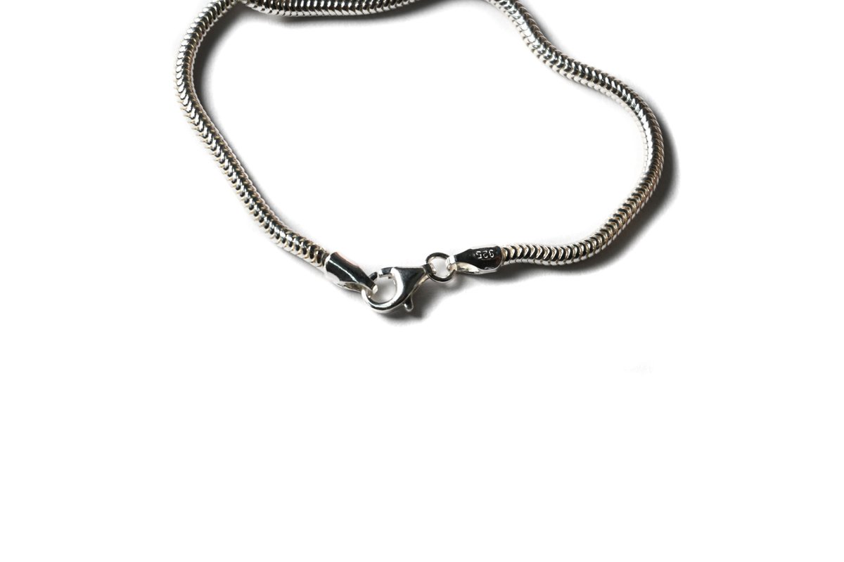 画像3: Italian Silver Bracelet Snake #001 (3)