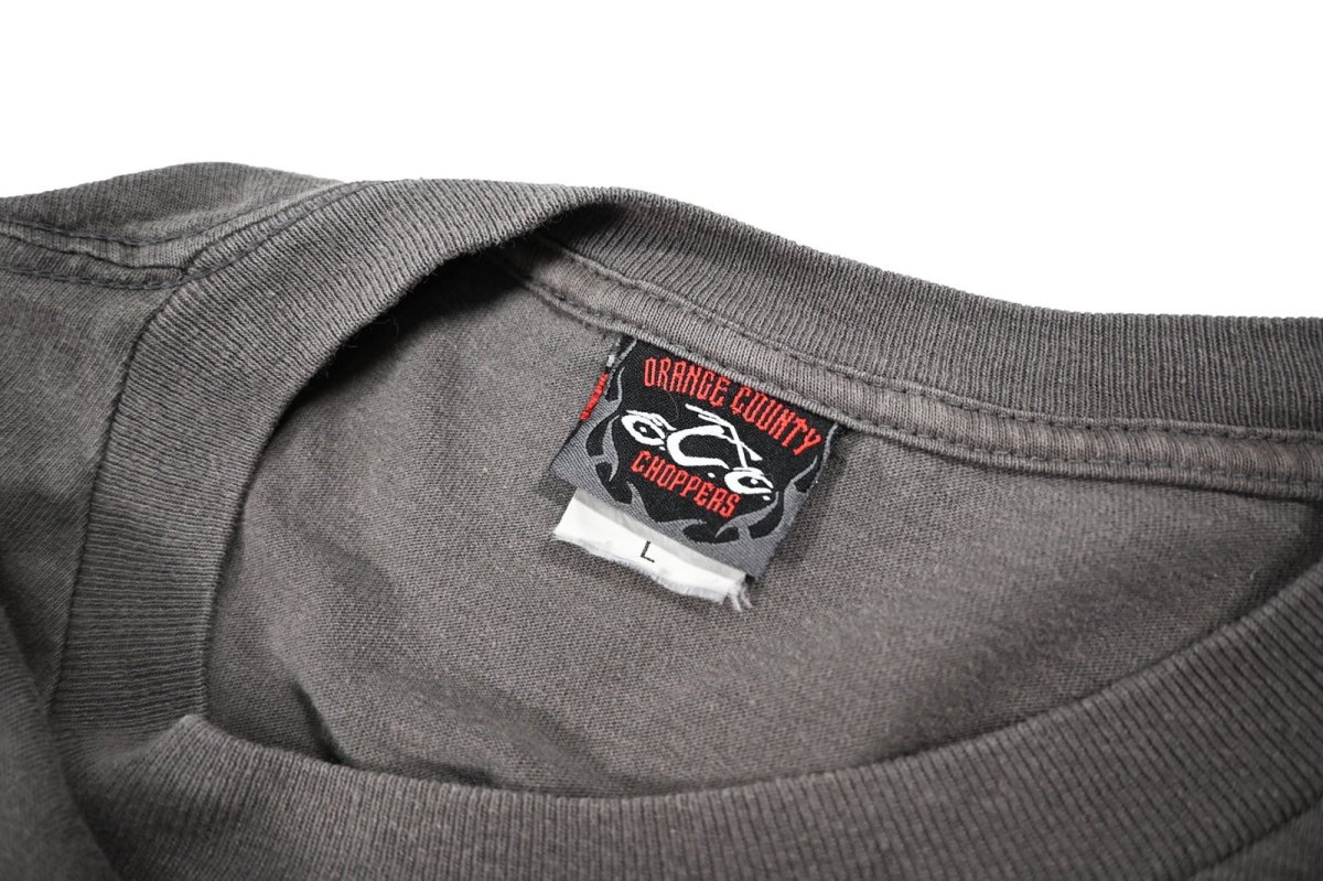 画像4: Used Orange Country Choppers L/S Print Tee (4)
