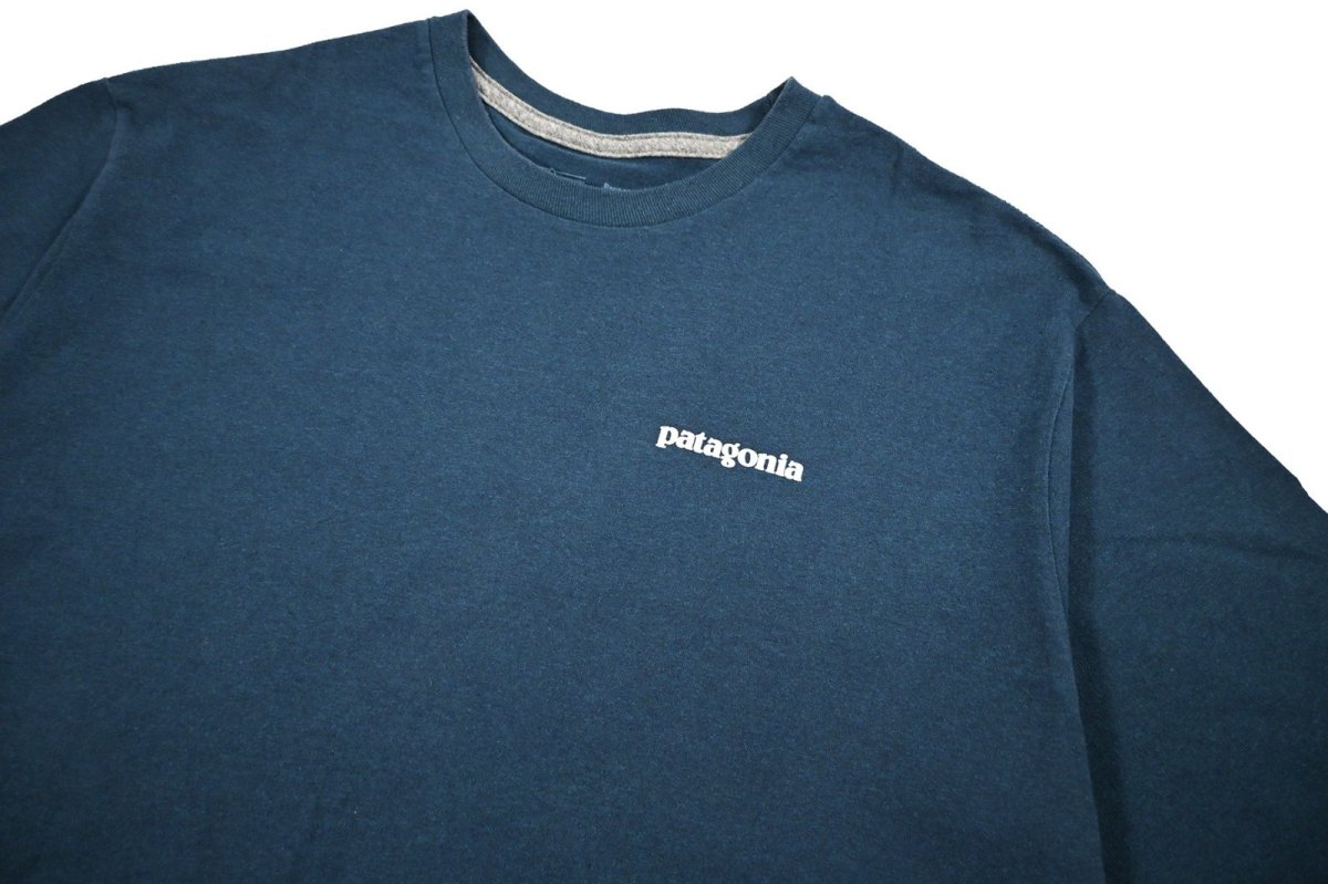 画像2: Used patagonia S/S Print Tee パタゴニア (2)