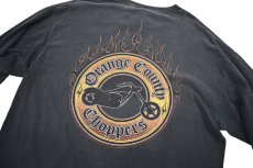 画像7: Used Orange Country Choppers L/S Print Tee (7)