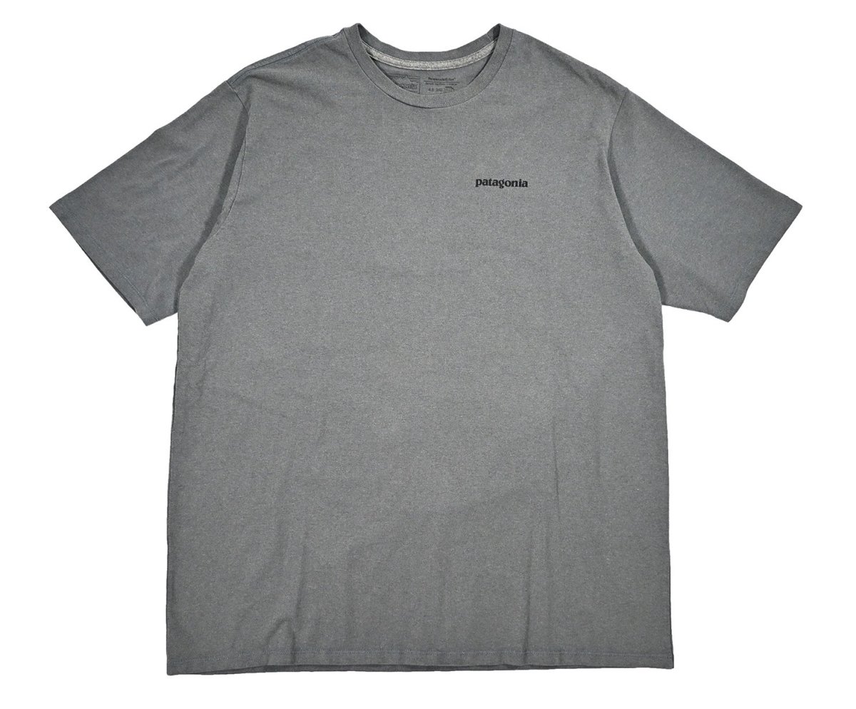 画像1: Used patagonia S/S Print Tee パタゴニア (1)