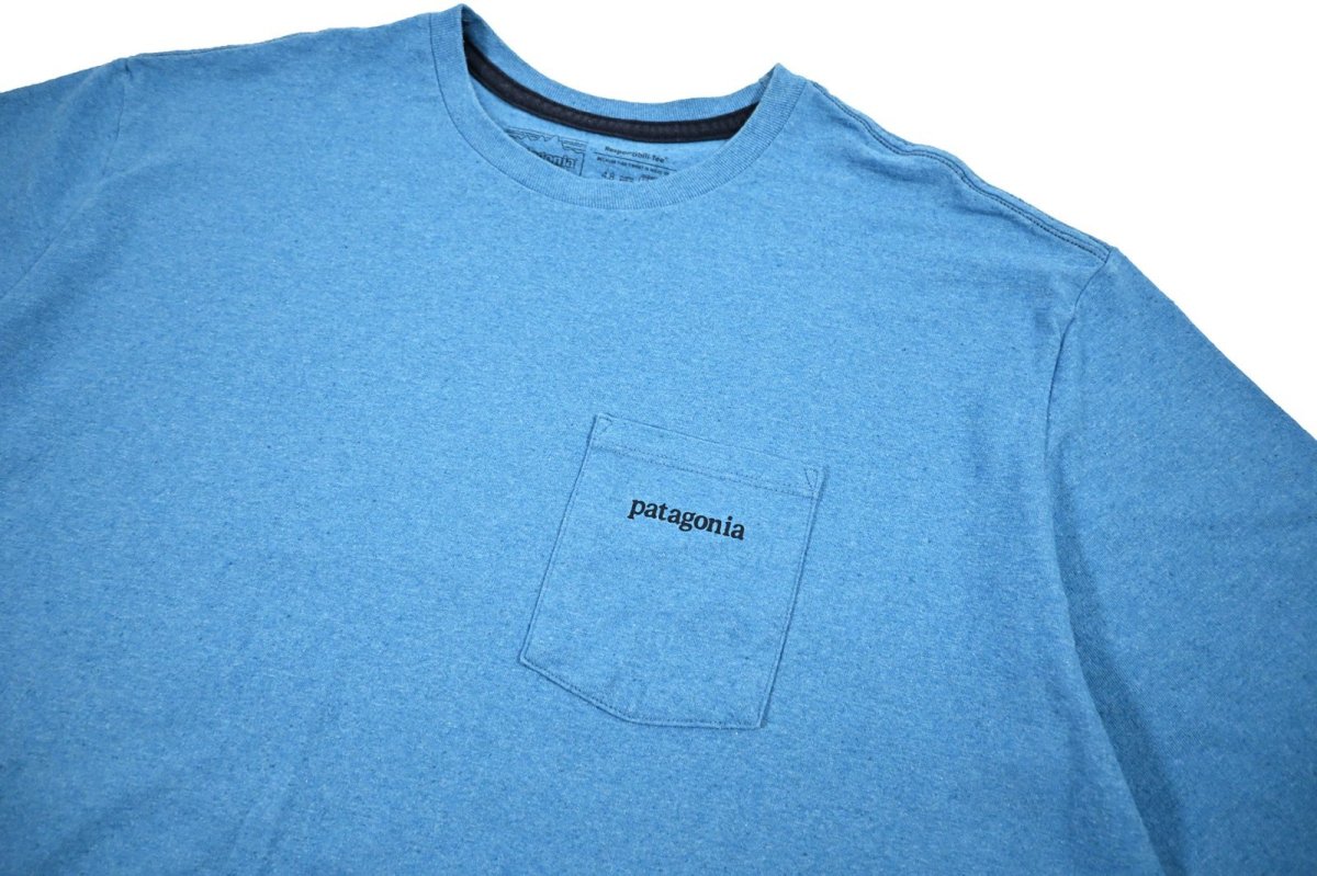 画像2: Used patagonia S/S Print Tee パタゴニア (2)