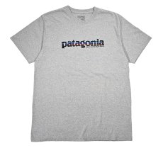 画像1: Used patagonia S/S Print Tee パタゴニア (1)