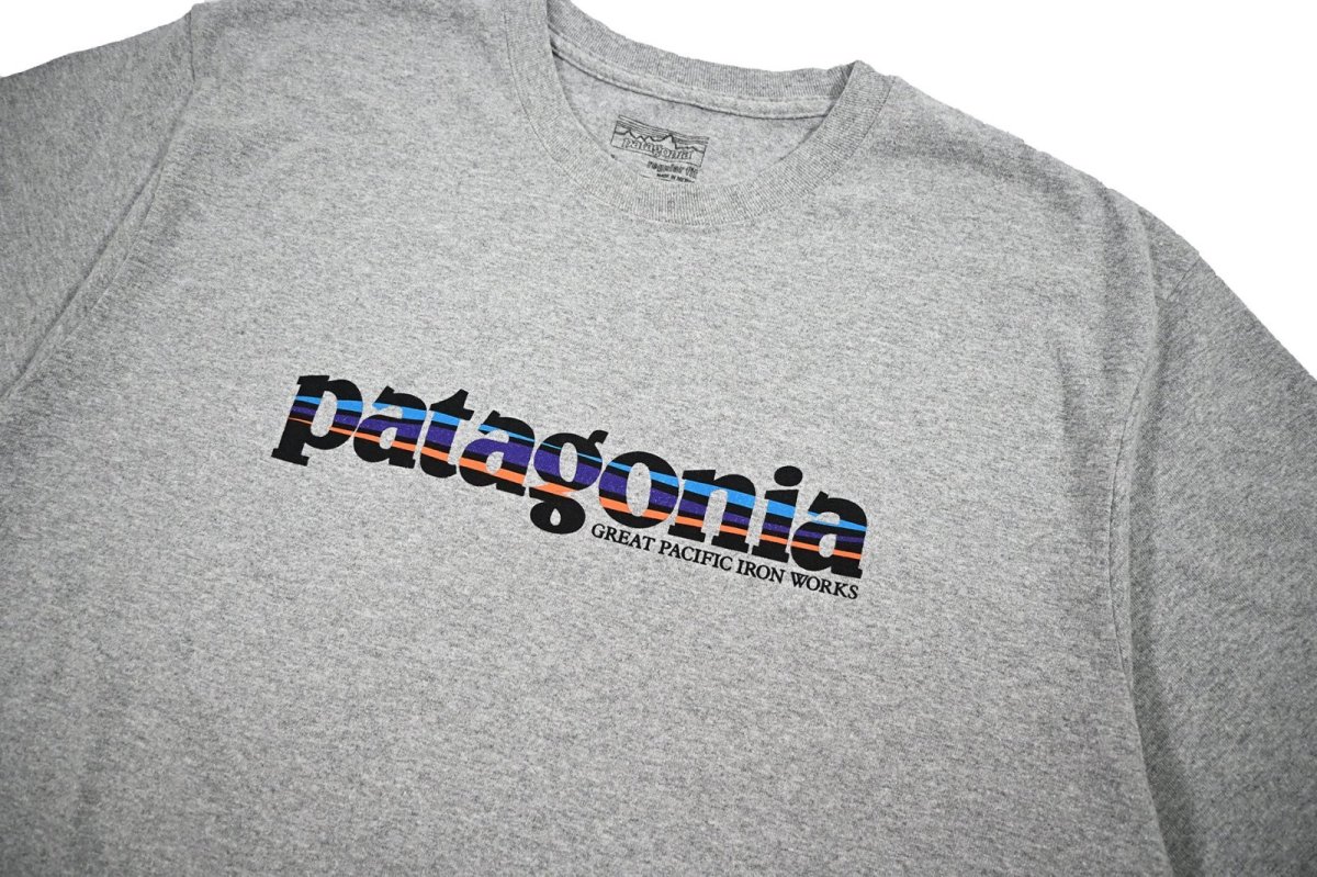 画像2: Used patagonia S/S Print Tee パタゴニア (2)
