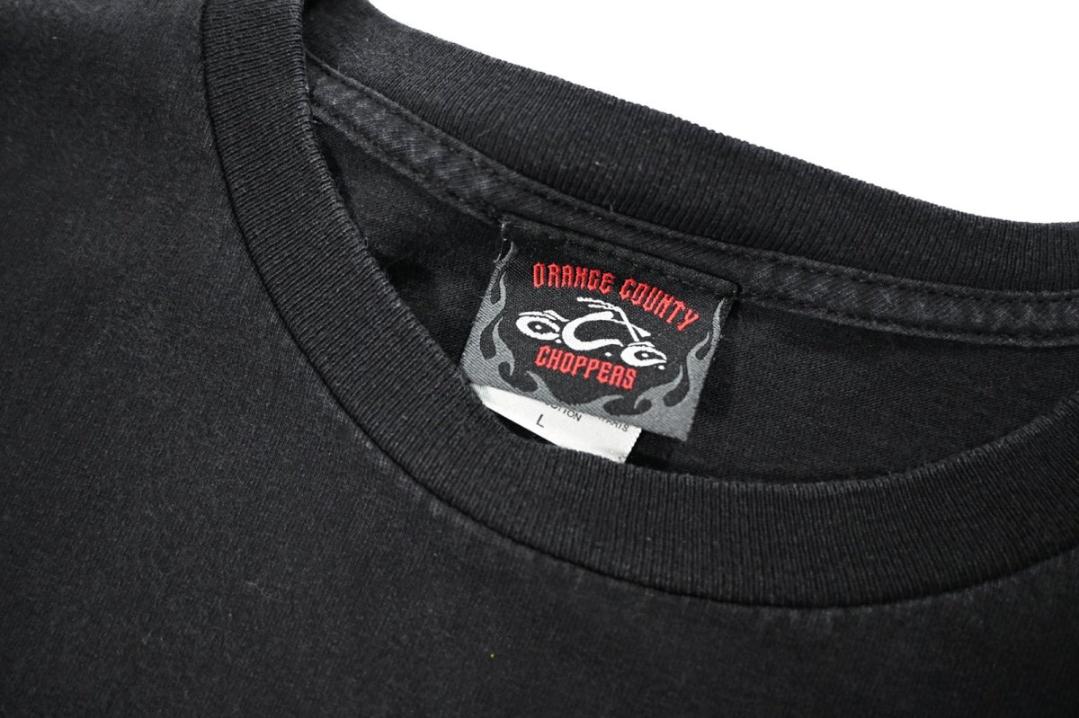 画像5: Used Orange Country Choppers L/S Print Tee (5)