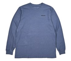 画像1: Used patagonia L/S Print Tee パタゴニア (1)