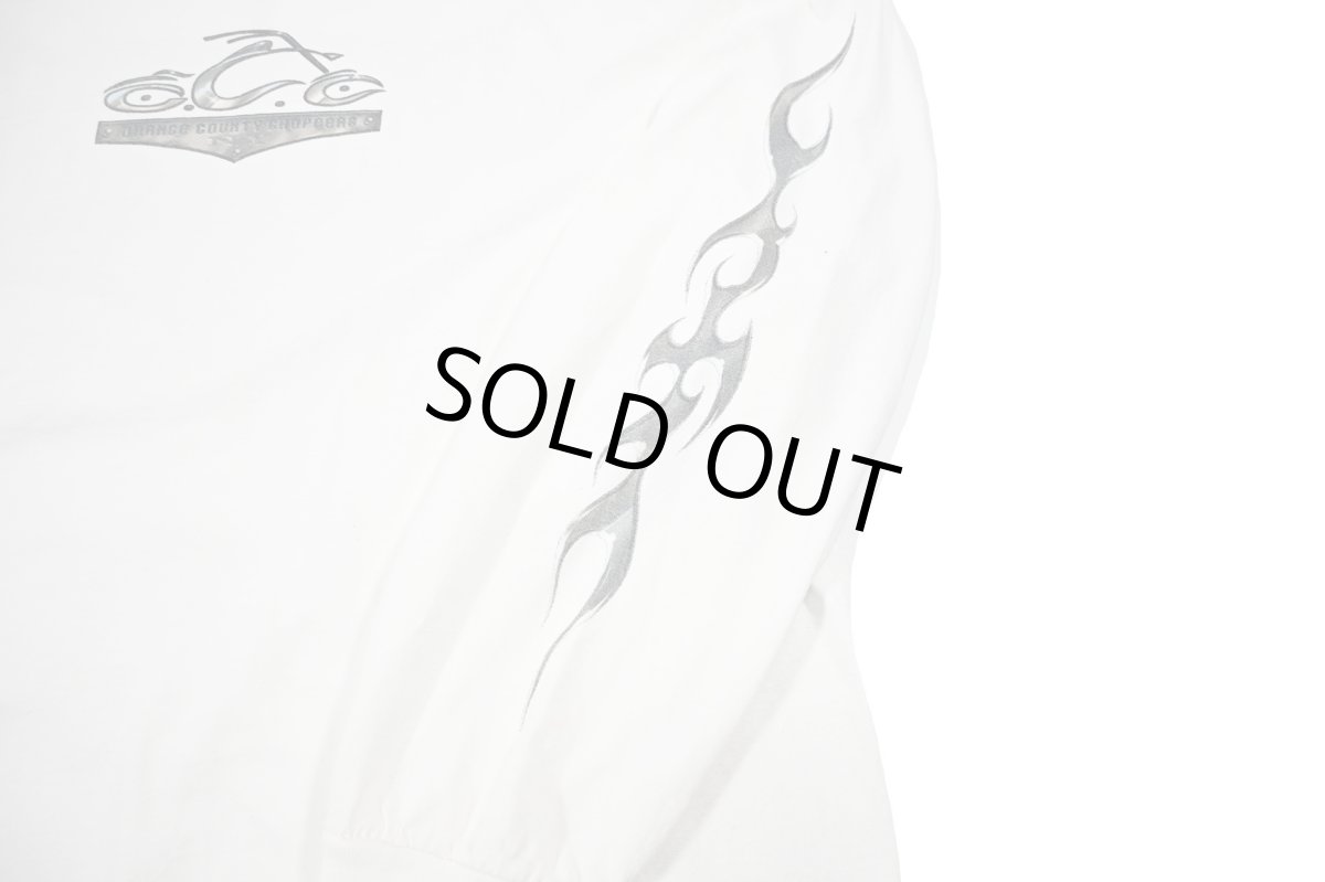 画像4: Used Orange Country Choppers L/S Print Tee (4)