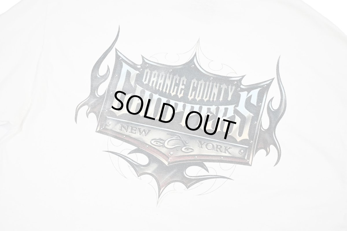 画像7: Used Orange Country Choppers L/S Print Tee (7)