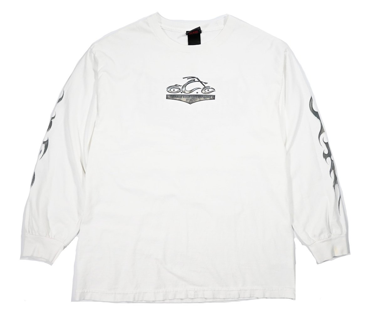 画像1: Used Orange Country Choppers L/S Print Tee (1)
