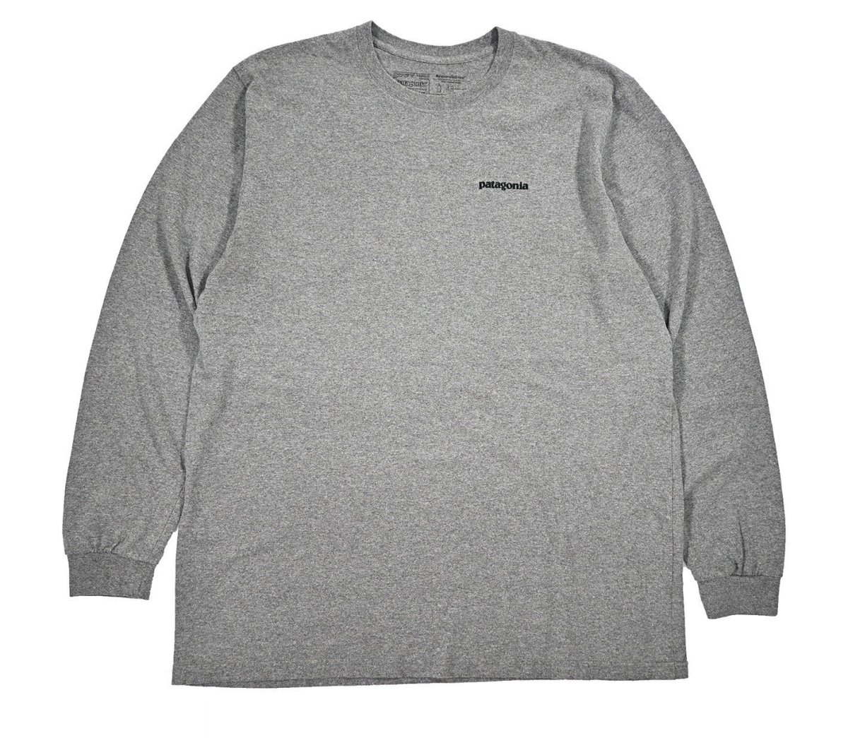 画像1: Used patagonia L/S Print Tee パタゴニア (1)