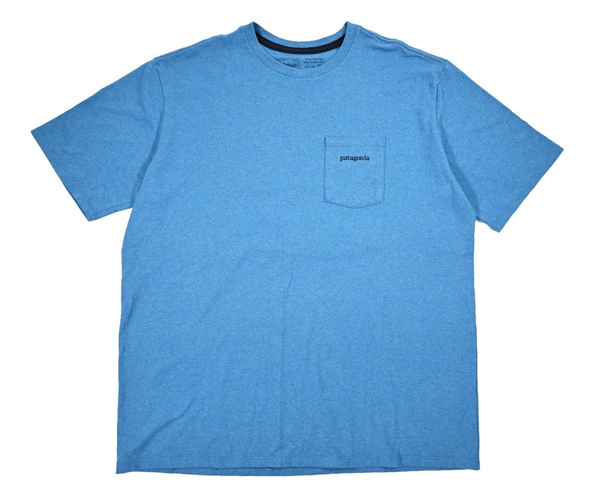 画像1: Used patagonia S/S Print Tee パタゴニア (1)