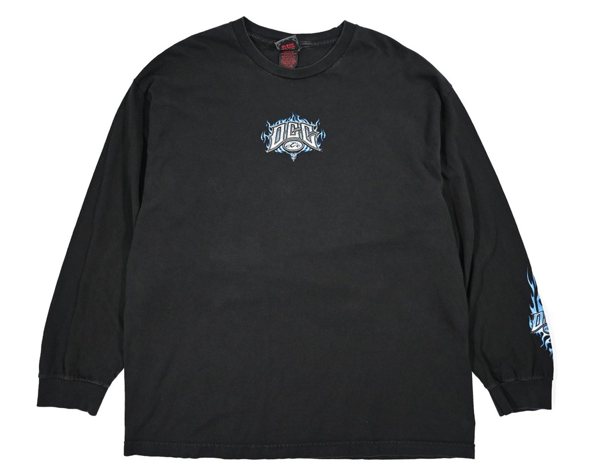 画像1: Used Orange Country Choppers L/S Print Tee (1)
