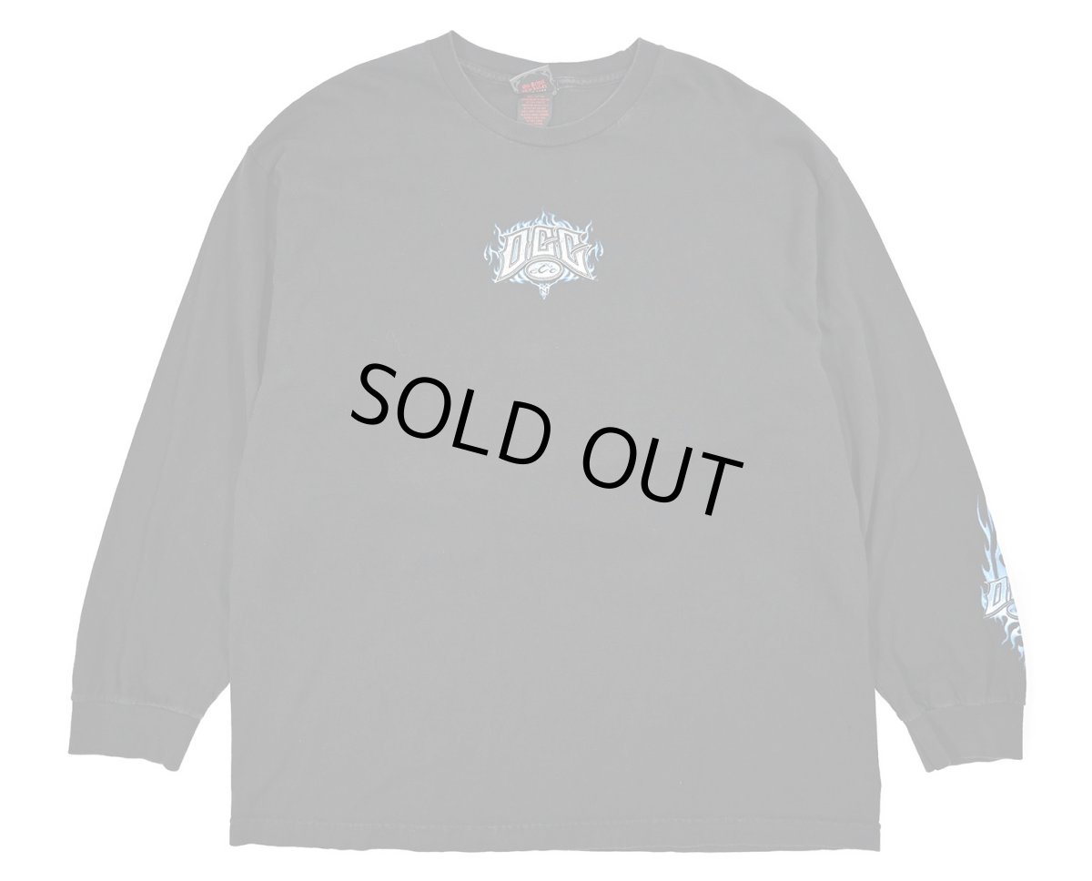 画像1: Used Orange Country Choppers L/S Print Tee (1)