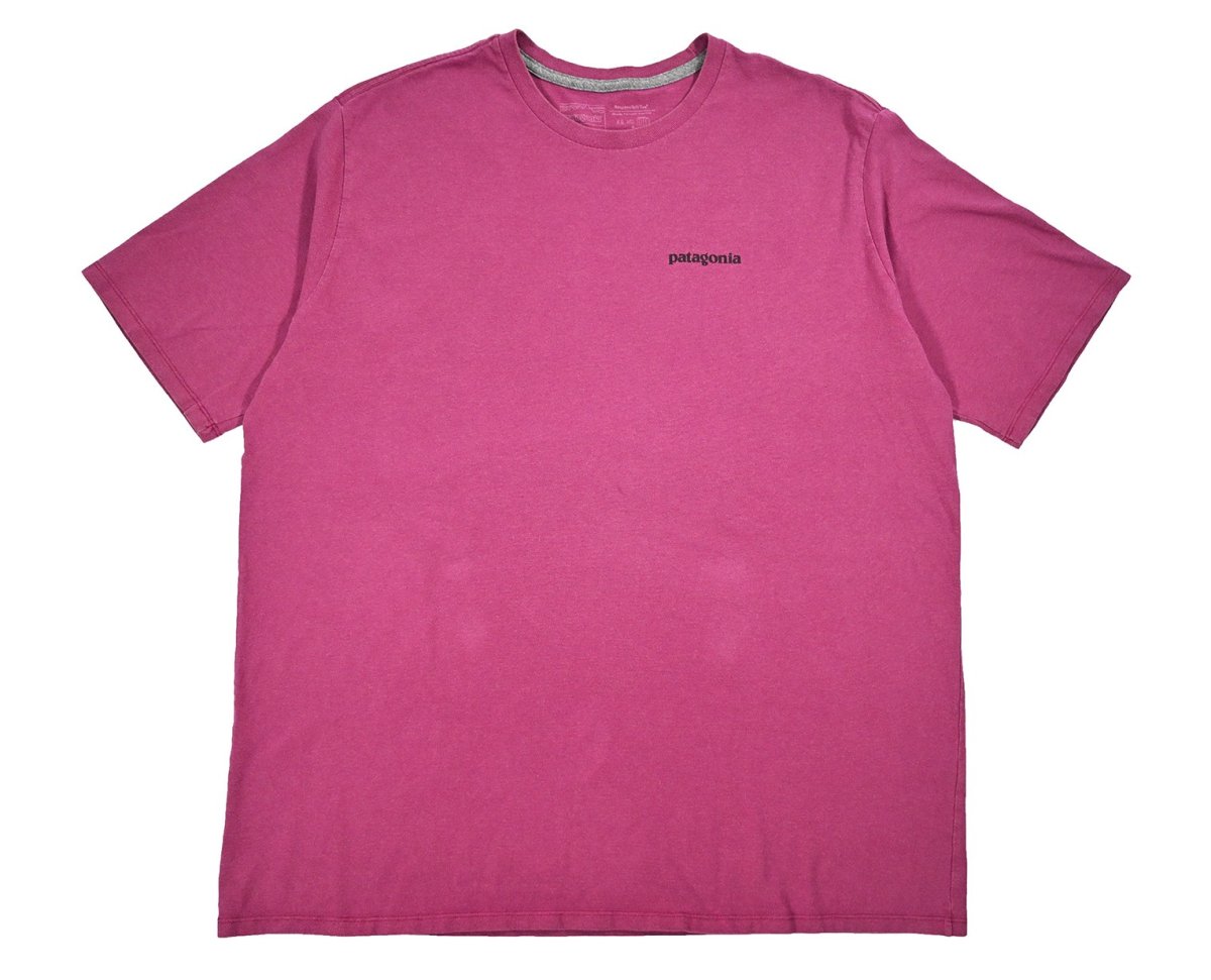 画像1: Used patagonia S/S Print Tee パタゴニア (1)