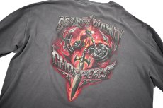 画像8: Used Orange Country Choppers L/S Print Tee (8)