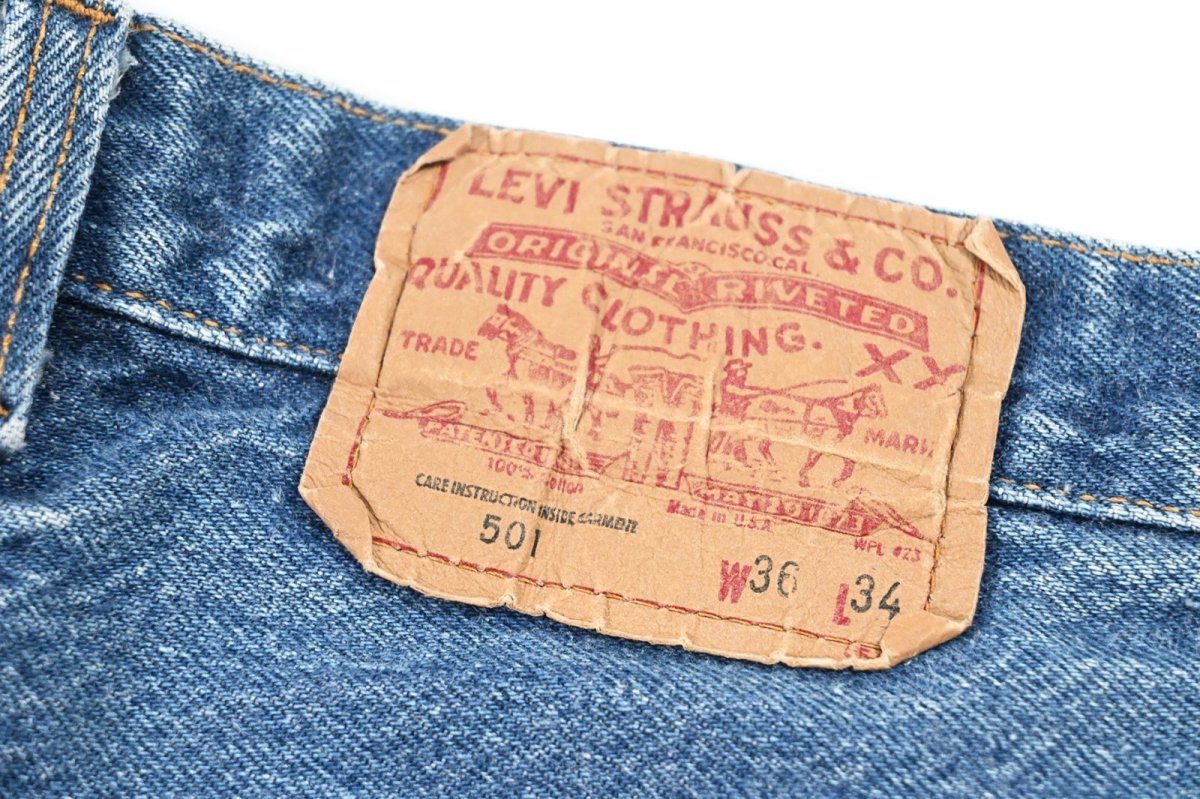 画像5: 87' Used Levi's 501 Denim Pants made in USA リーバイス (5)