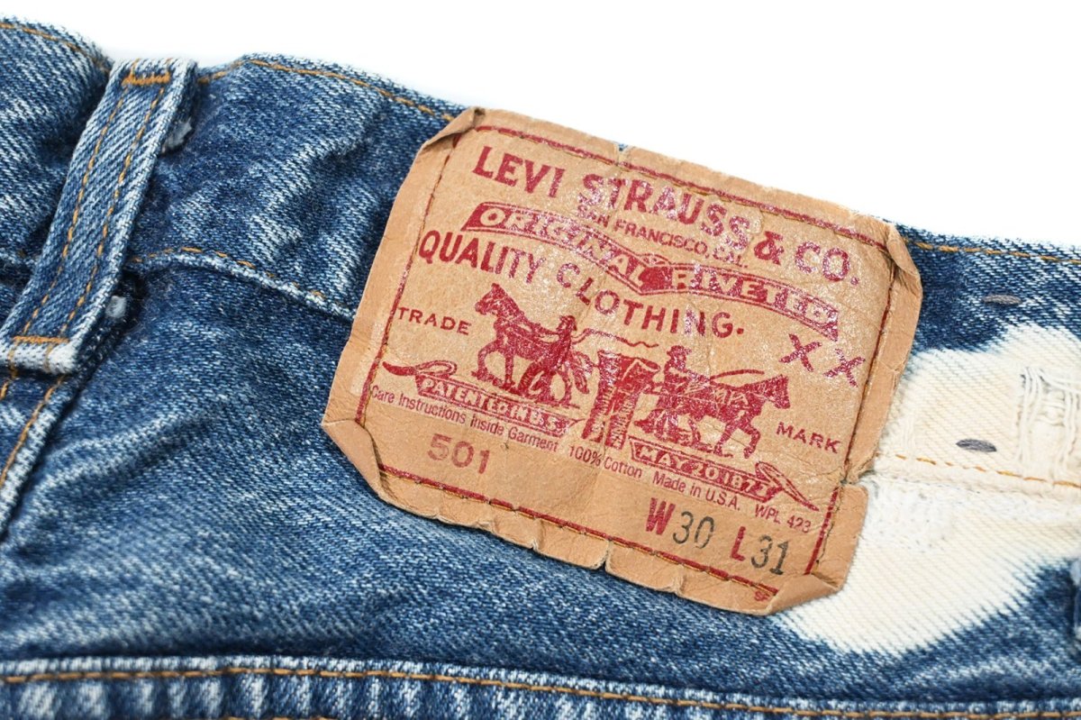 画像5: 89' Used Levi's 501 Denim Pants made in USA リーバイス (5)