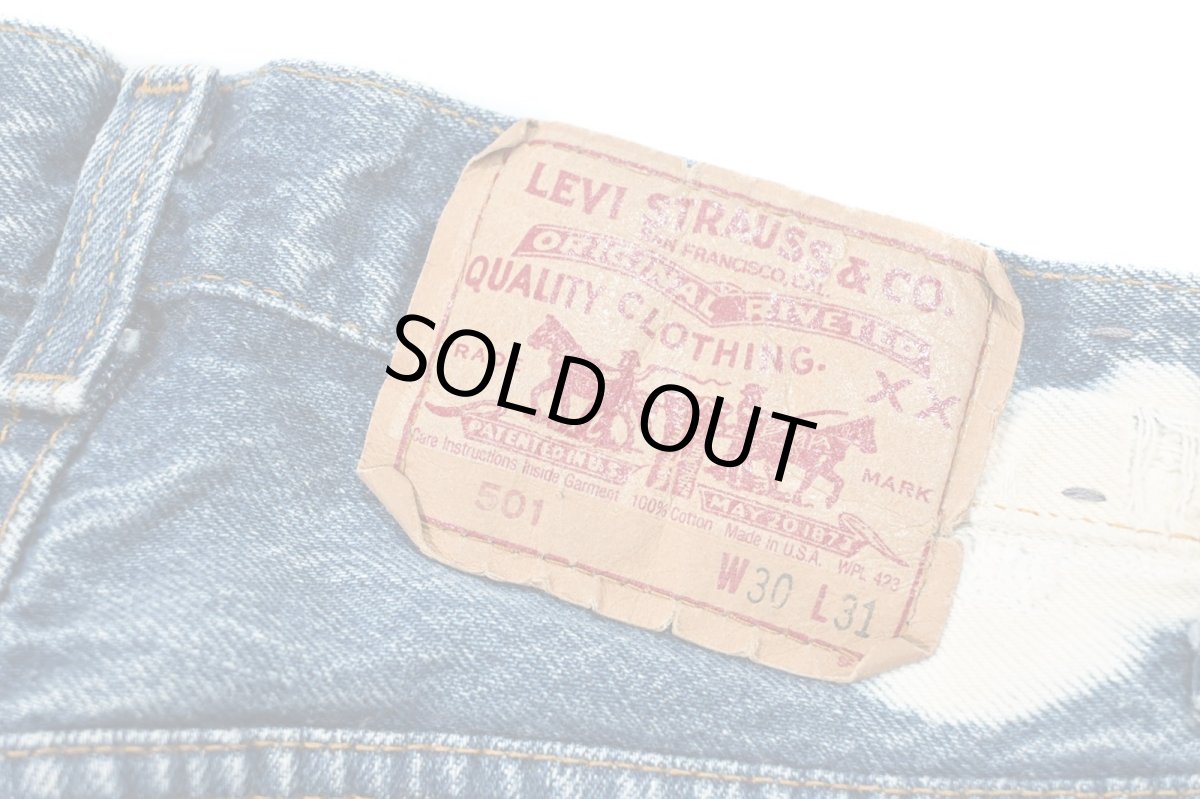 画像5: 89' Used Levi's 501 Denim Pants made in USA リーバイス (5)