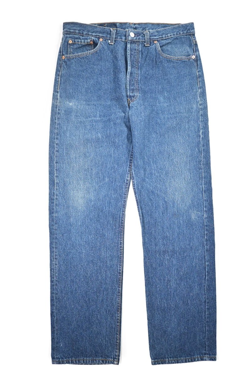 画像1: 91' Used Levi's 501 Denim Pants made in USA リーバイス (1)