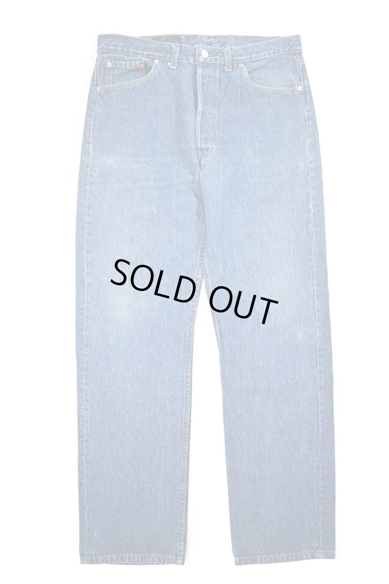 画像1: 91' Used Levi's 501 Denim Pants made in USA リーバイス (1)