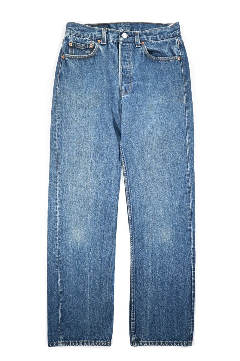 画像1: 89' Used Levi's 501 Denim Pants made in USA リーバイス (1)