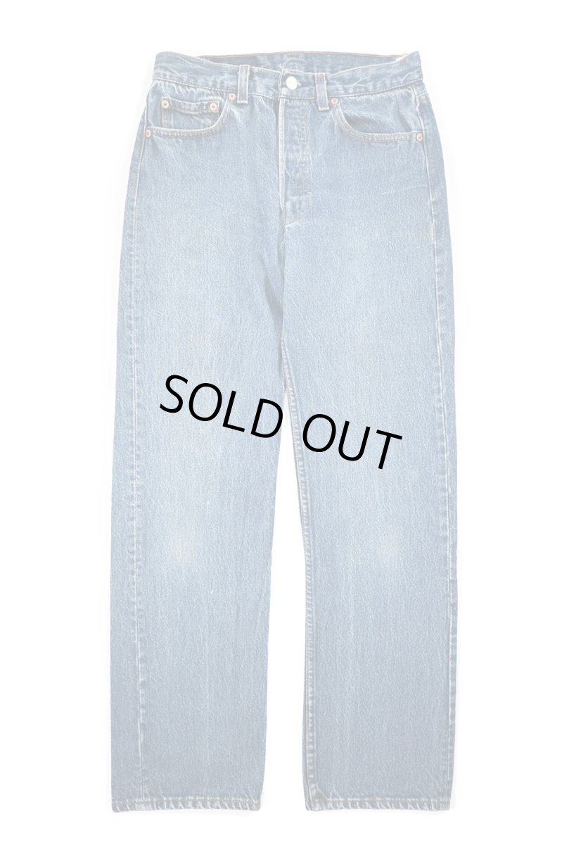 画像1: 89' Used Levi's 501 Denim Pants made in USA リーバイス (1)