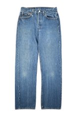 画像1: 89' Used Levi's 501 Denim Pants made in USA リーバイス (1)