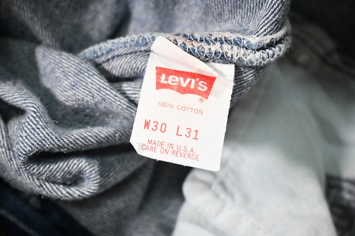 画像6: 89' Used Levi's 501 Denim Pants made in USA リーバイス (6)