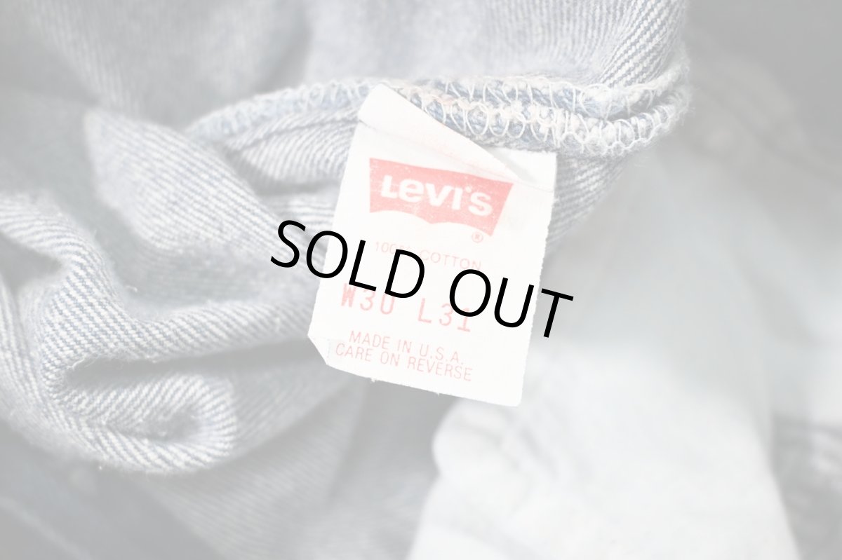 画像6: 89' Used Levi's 501 Denim Pants made in USA リーバイス (6)