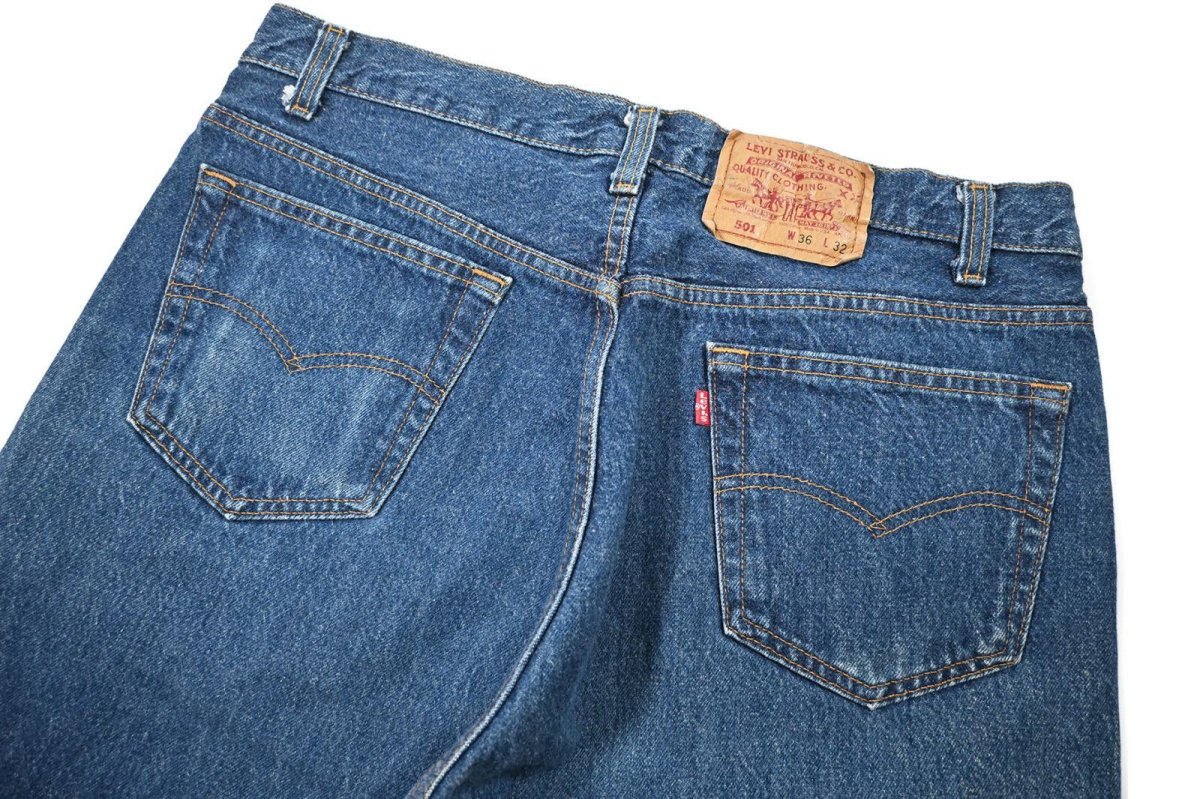 画像4: 91' Used Levi's 501 Denim Pants made in USA リーバイス (4)