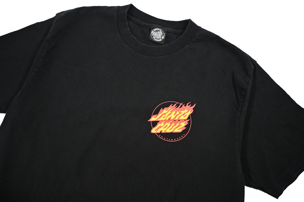 画像2: Used Santa Cruz Print Tee (2)