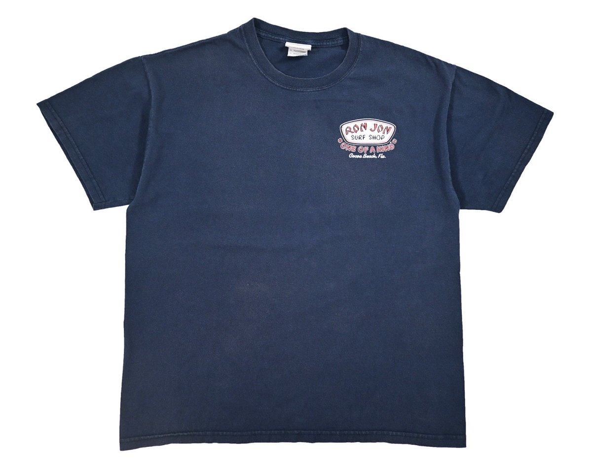 画像1: Used Ron Jon Print Tee (1)