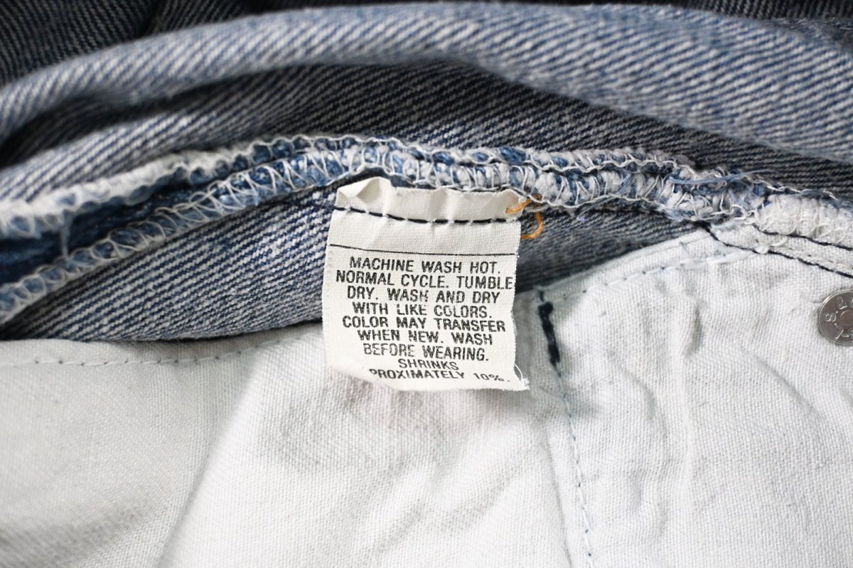 画像6: 87' Used Levi's 501 Denim Pants made in USA リーバイス (6)