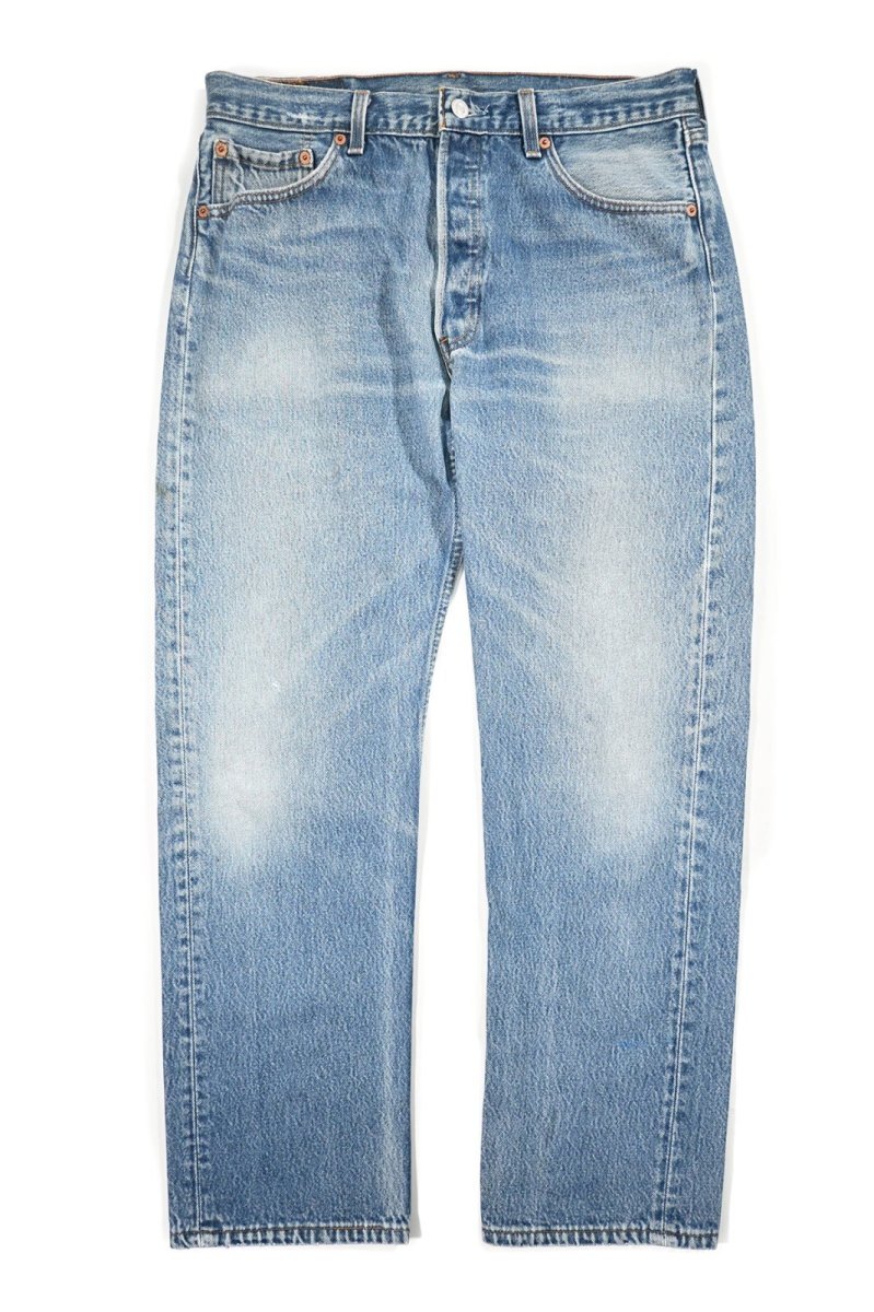 画像1: 98' Used Levi's 501 Denim Pants made in USA リーバイス (1)