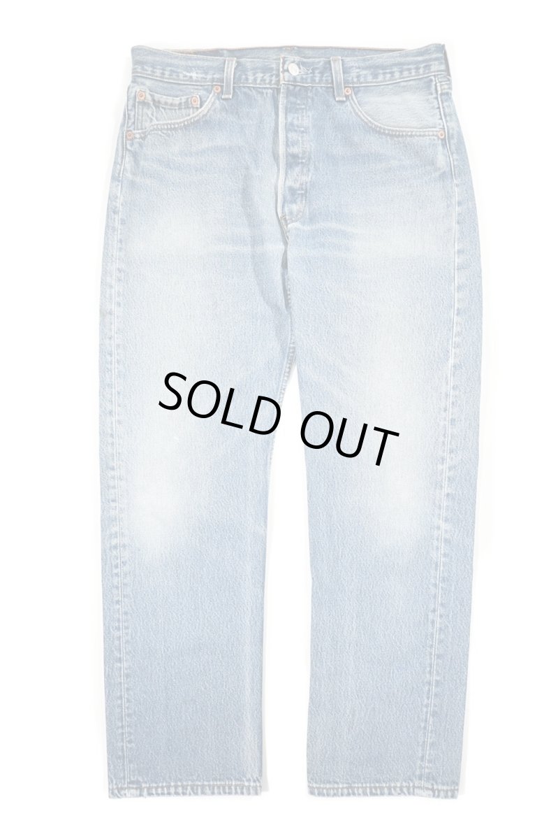 画像1: 98' Used Levi's 501 Denim Pants made in USA リーバイス (1)