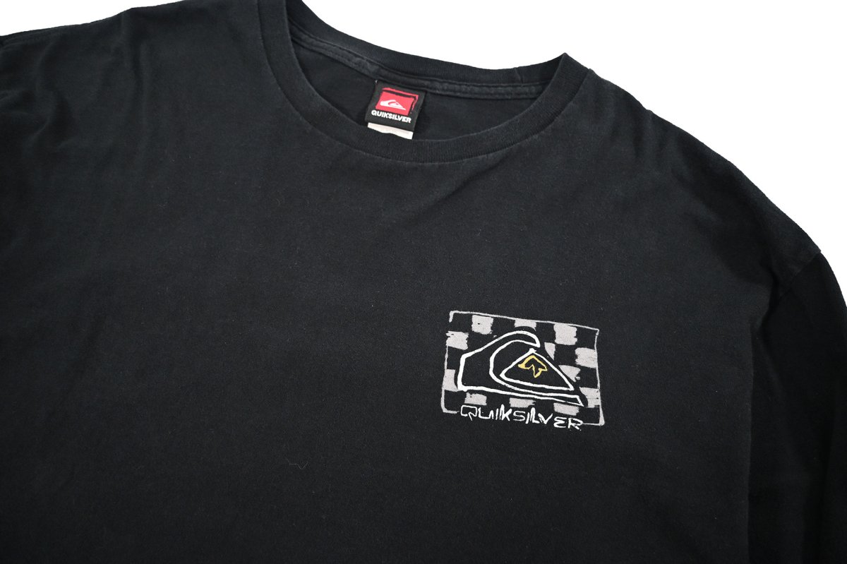 画像2: Used Quiksilver L/S Print Tee (2)