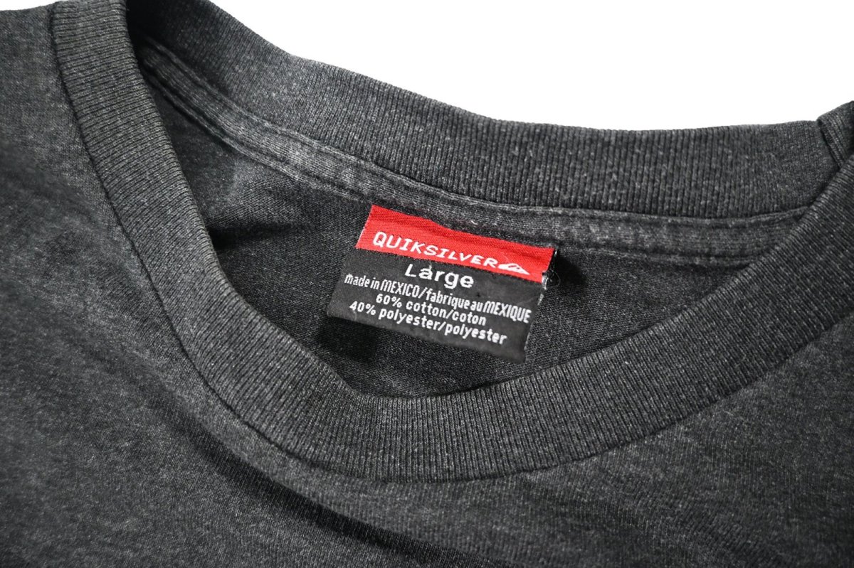 画像6: Used Quiksilver L/S Print Tee (6)