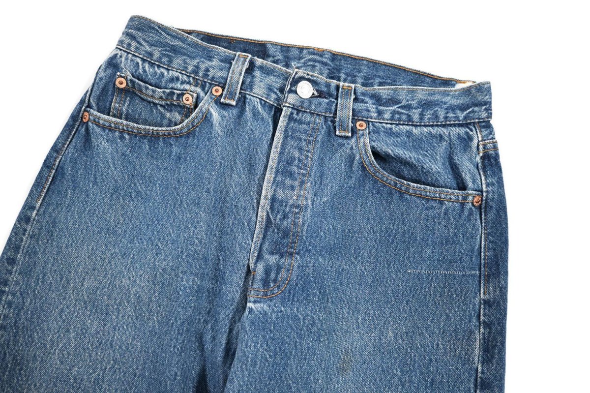 画像2: 89' Used Levi's 501 Denim Pants made in USA リーバイス (2)