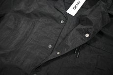 画像5: DKNY Nylon Snap Shirt Black (5)
