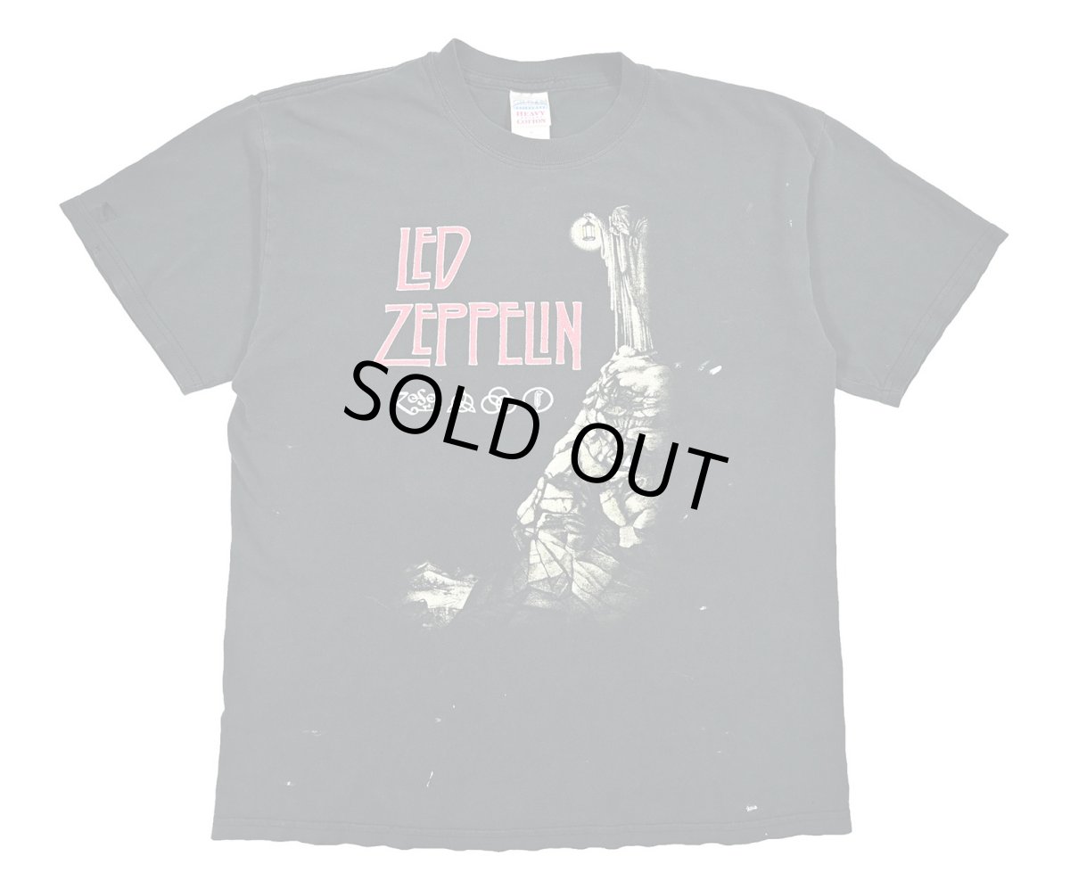 画像1: Used Musician Print Tee "Led Zeppelin" (1)