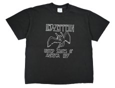 画像1: Used Musician Print Tee "Led Zeppelin" (1)