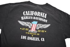 画像4: Used Harley-Davidson Print Tee (4)