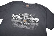 画像2: Used Harley-Davidson Print Tee made in USA (2)