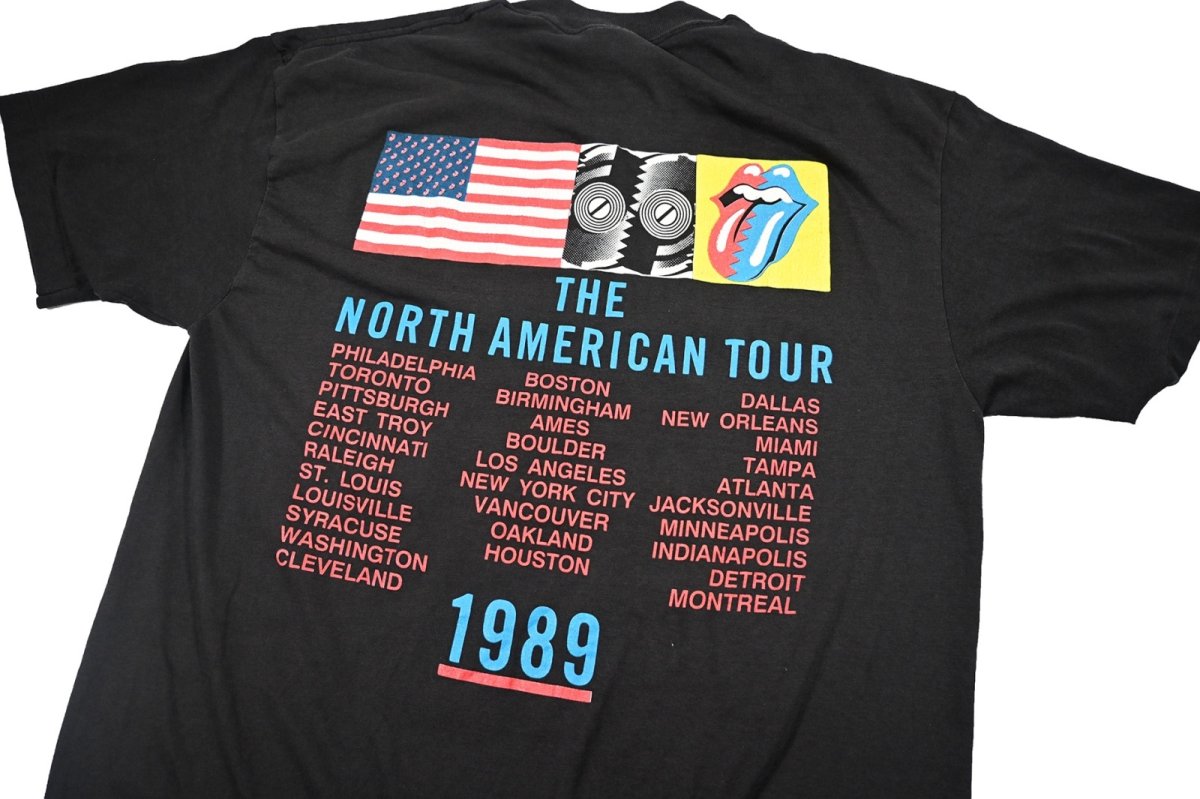 画像5: Used Musician Print Tee "The Rolling Stones" made in USA (5)